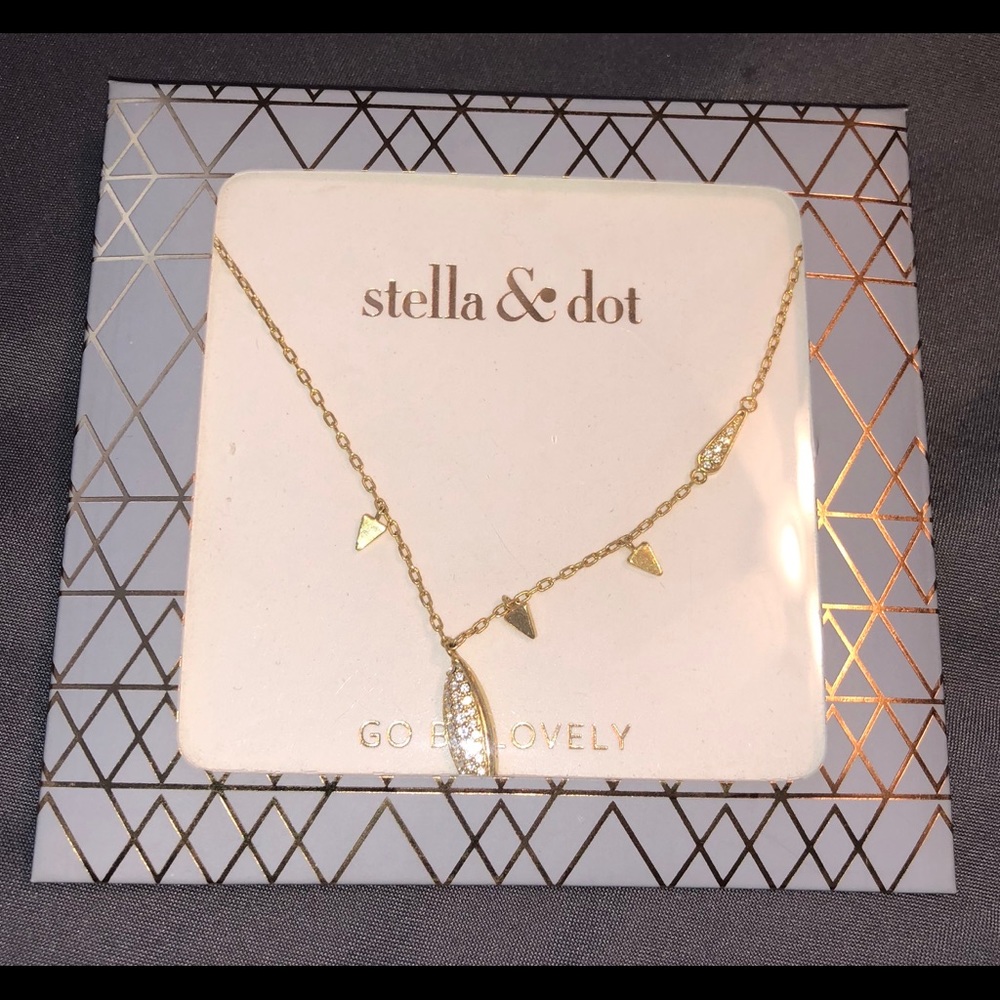 Final Price-Stella & Dot -Aurora Drop Necklace